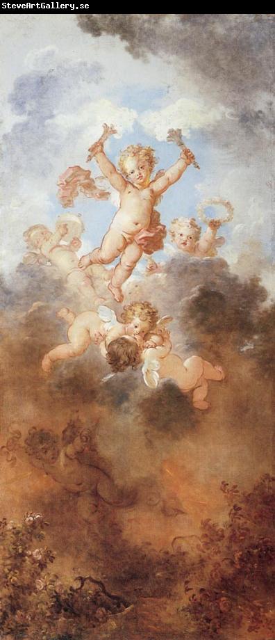 Jean-Honore Fragonard Love Triumphant